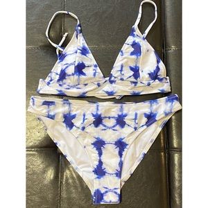 Cupshe Two piece tie dye bikini medium brand new